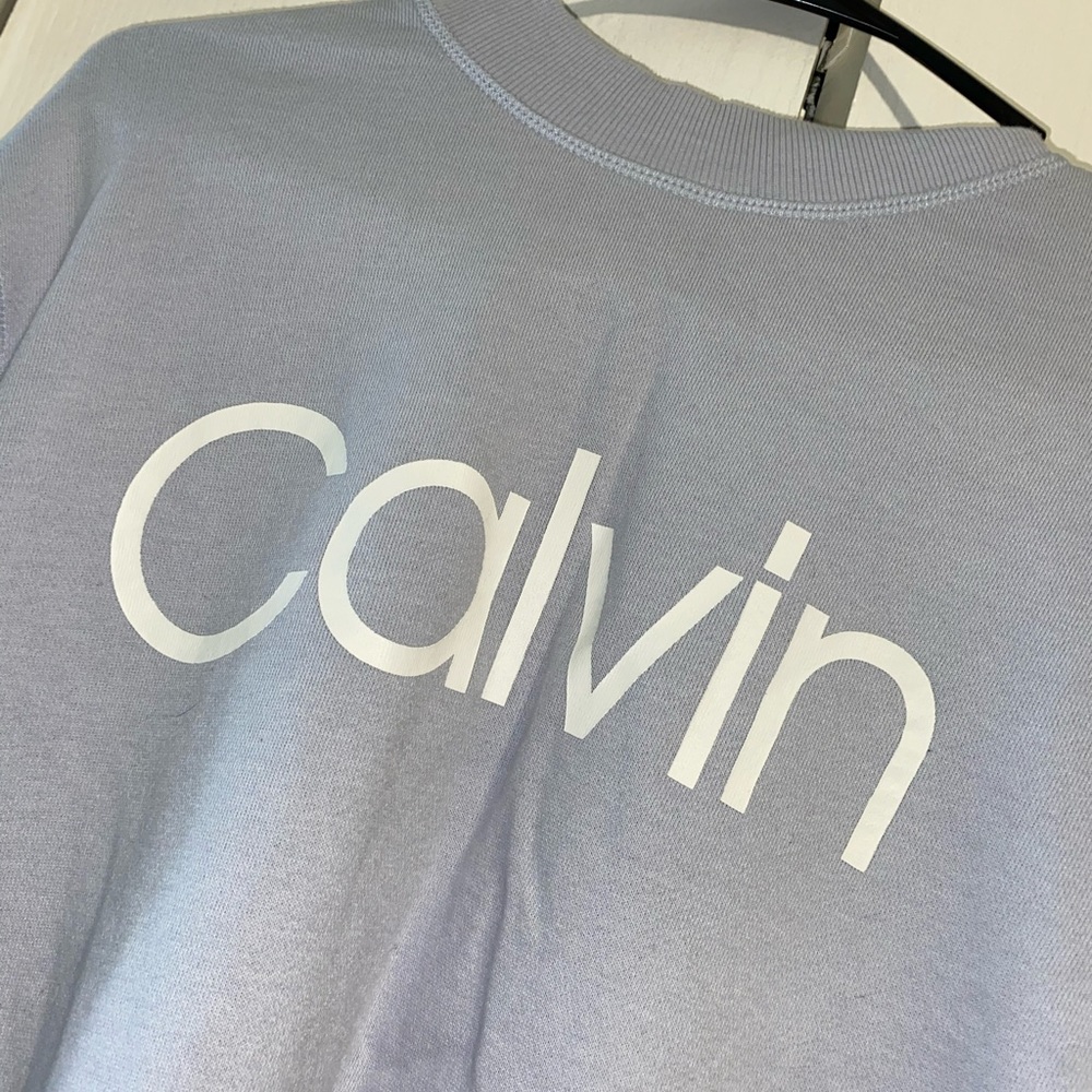 NWOT Calvin Klein 💟 Performance Cropped Crew - Picture 6 of 7